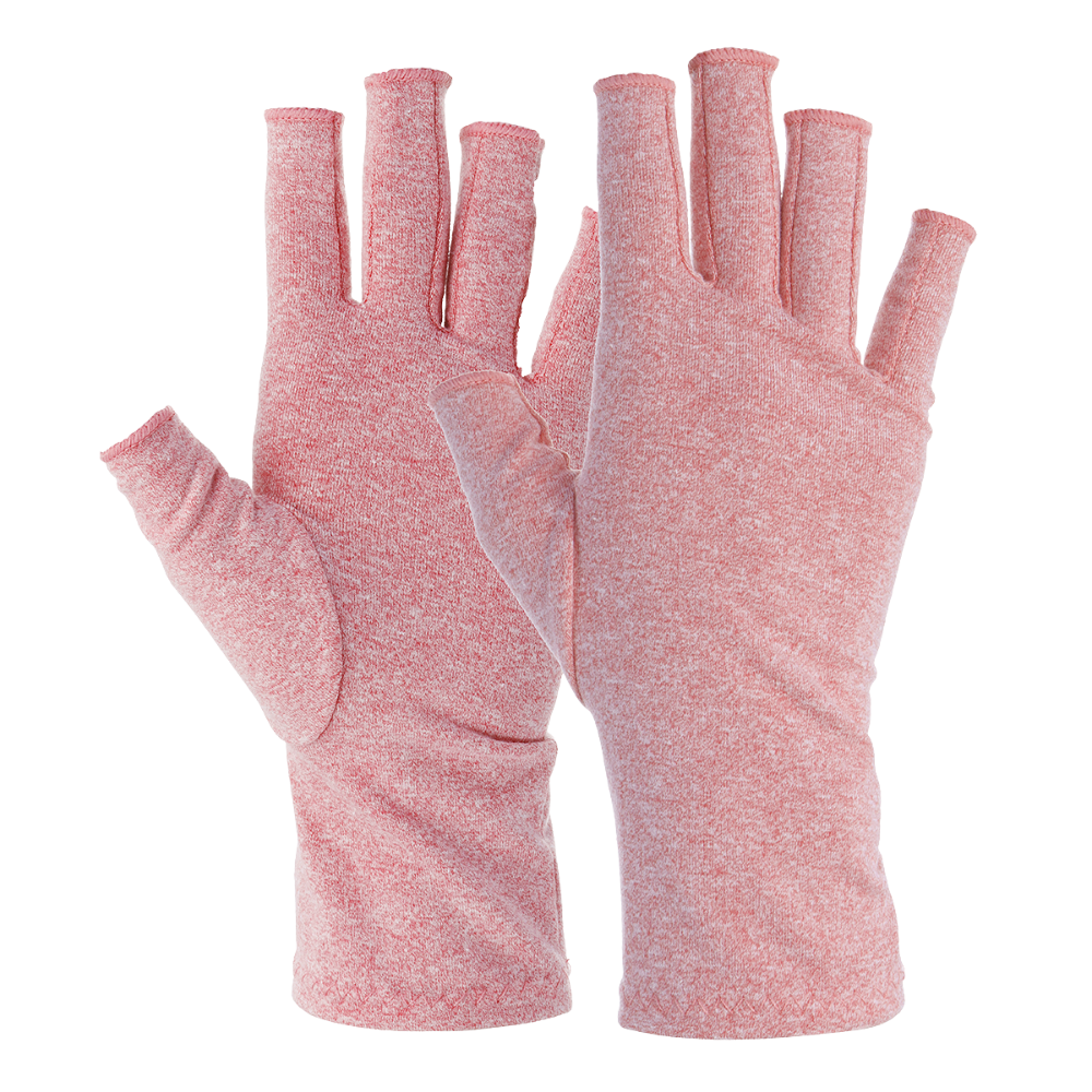 Gants de compression antidouleurs articulaires -Rose - Ozerty