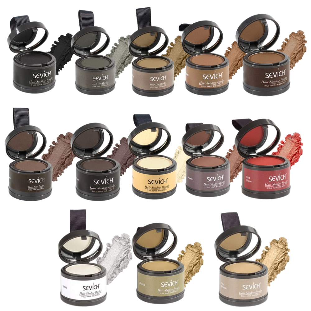 Poudre dissimulatrice de ligne de cheveux - Ozerty