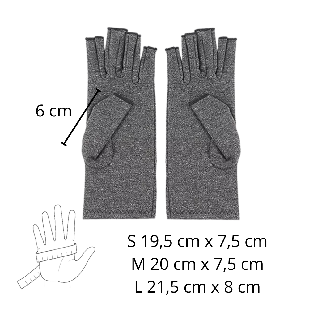 Gants de compression antidouleurs articulaires - Ozerty
