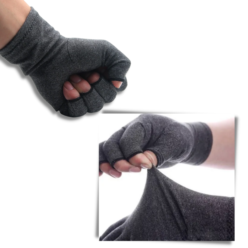 Gants de compression antidouleurs articulaires - Ozerty