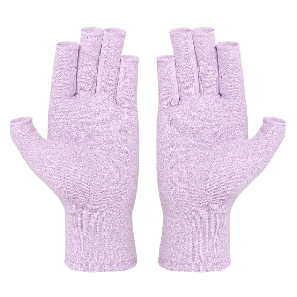 Gants de compression antidouleurs articulaires -Violet - Ozerty