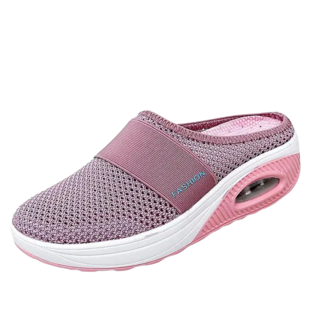 Chaussures à coussin d'air pour diabétiques -Rose - Ozerty
