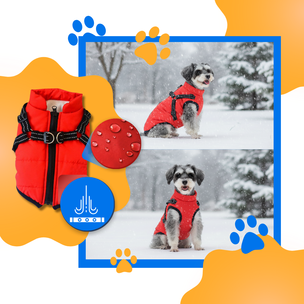 Veste d'hiver confortable pour chien - Ozerty
