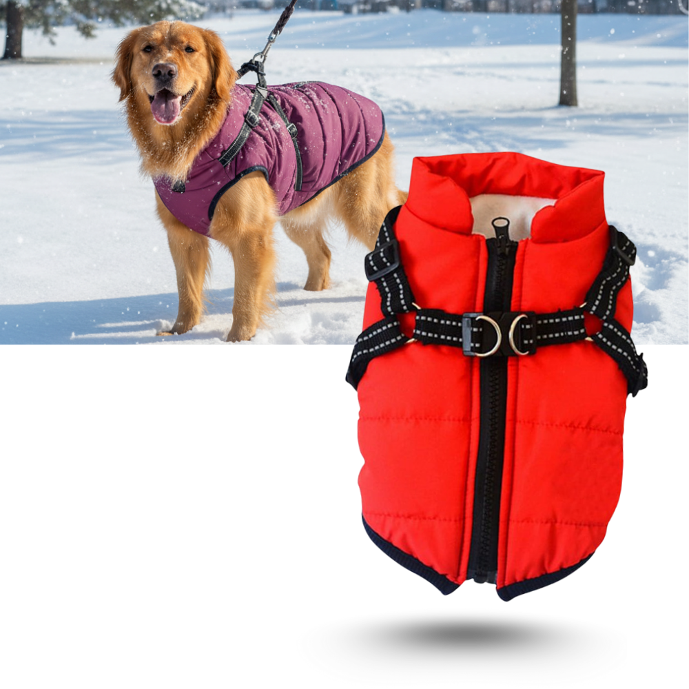 Veste d'hiver confortable pour chien - Ozerty