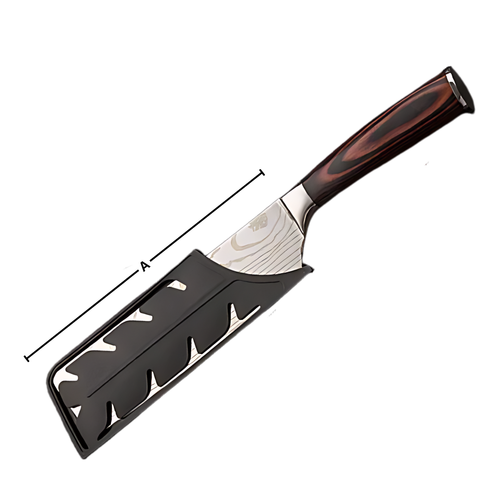 Couteau japonais en bois de Pakka - Ozerty