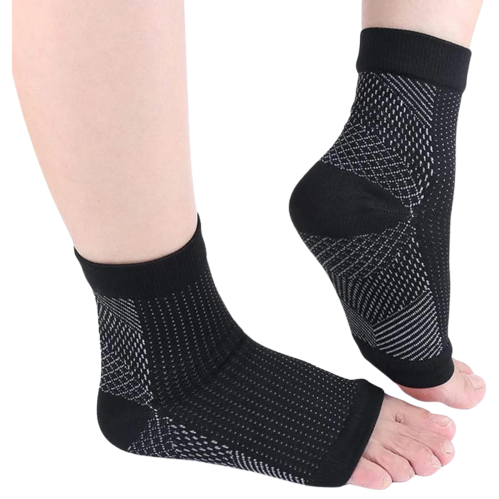 Chaussettes apaisantes pour la neuropathie -Noir - Ozerty