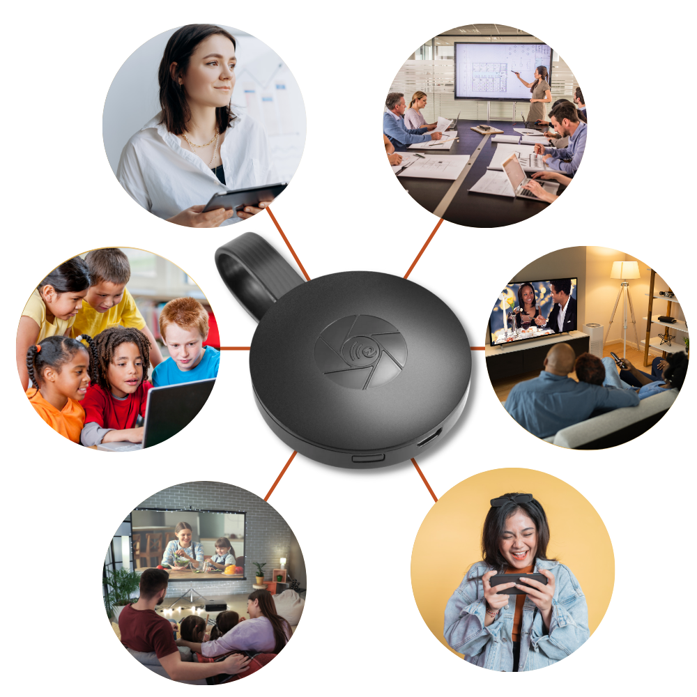 Connecteur TV- HDMI pour la projection d'écran de téléphone - Ozerty