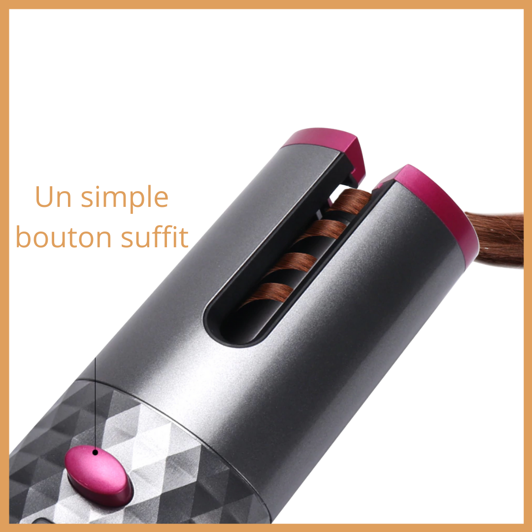 Fer à friser sans fil céramique