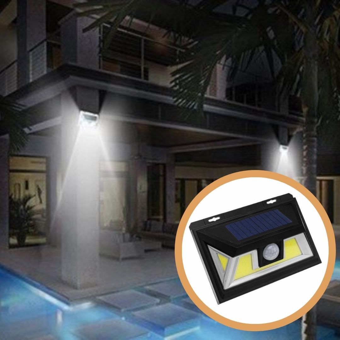 Applique solaire LED étanche avec détecteur de mouvement - Ouistiprix