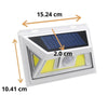 Applique solaire LED étanche avec détecteur de mouvement - Ouistiprix