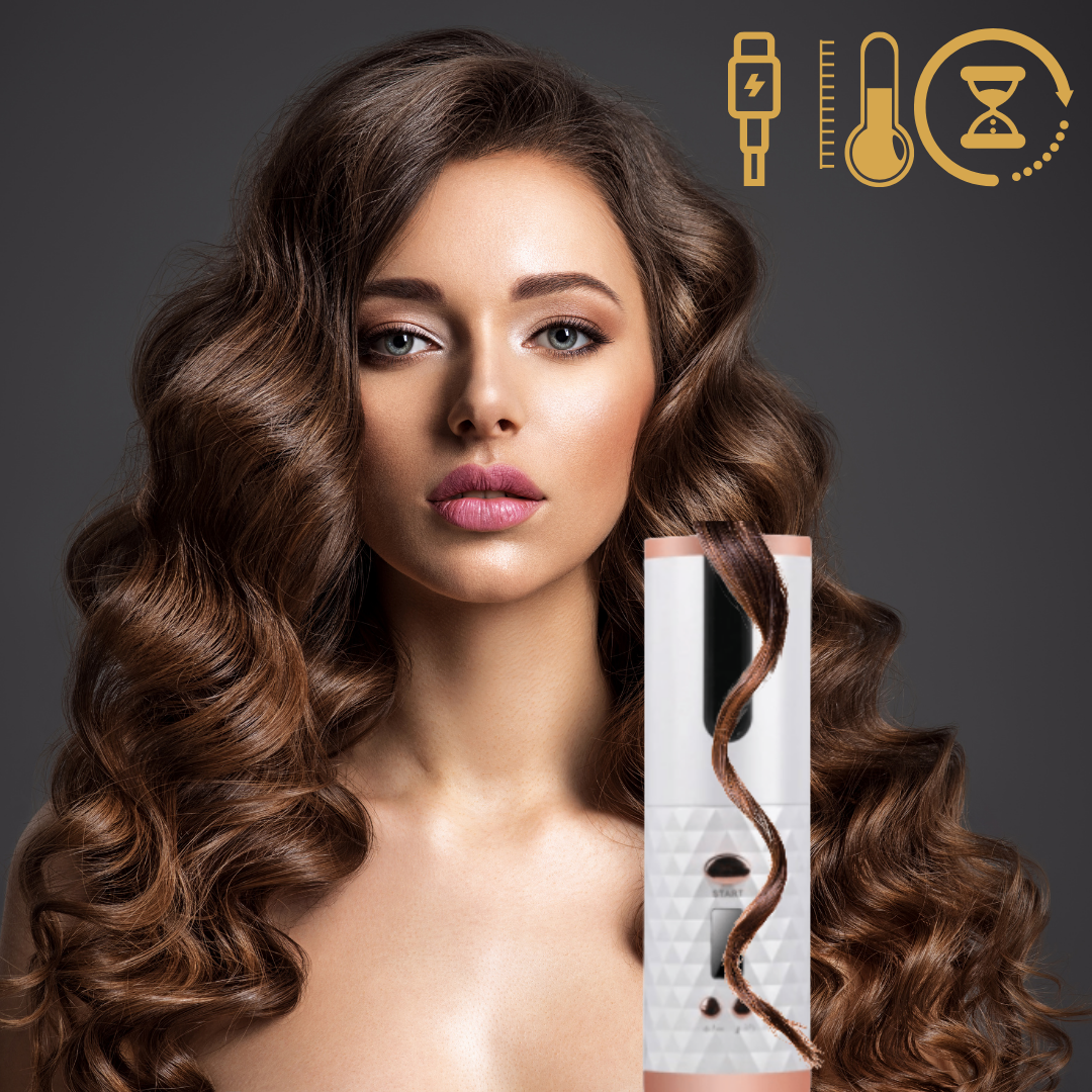 Fer à friser sans fil céramique