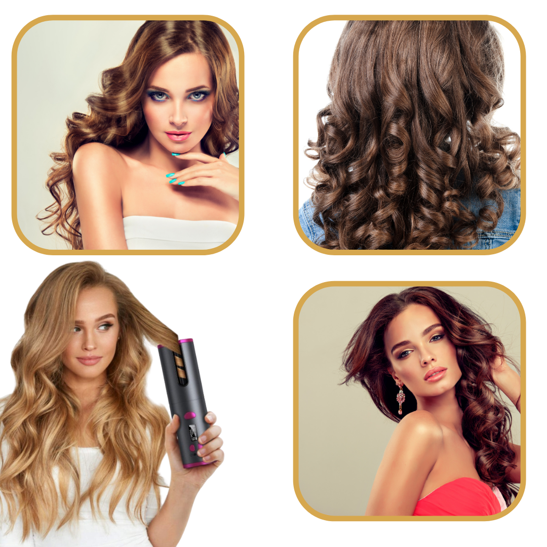 Fer à friser sans fil céramique