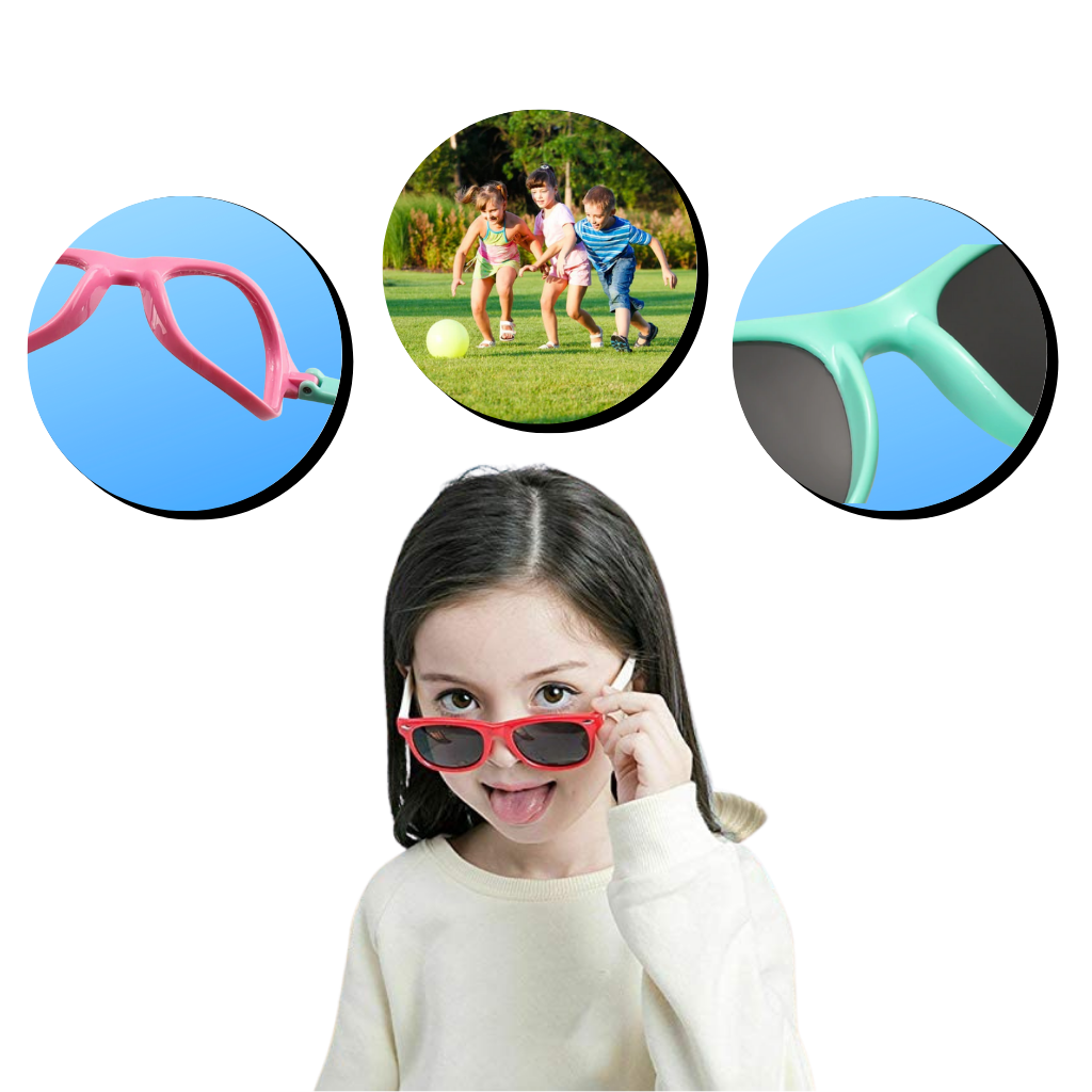 Lunettes de soleil pour enfants polarisantes flexibles - Ouistiprix