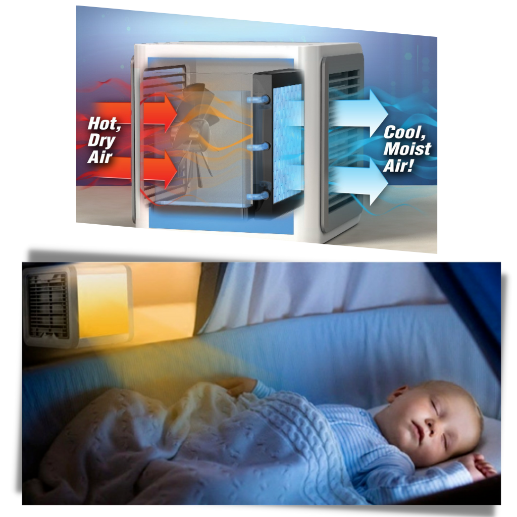 Mini climatiseur portable