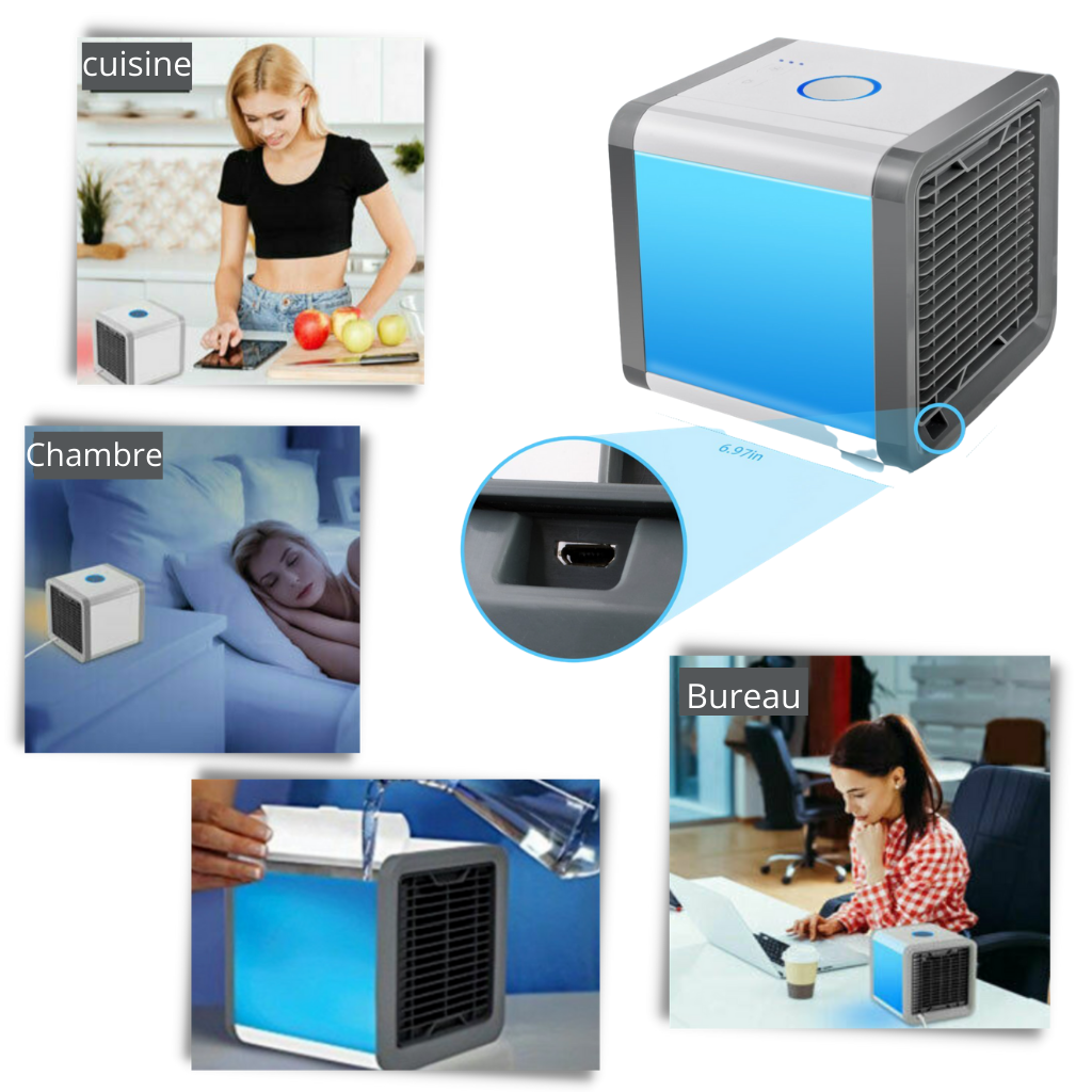 Mini climatiseur portable