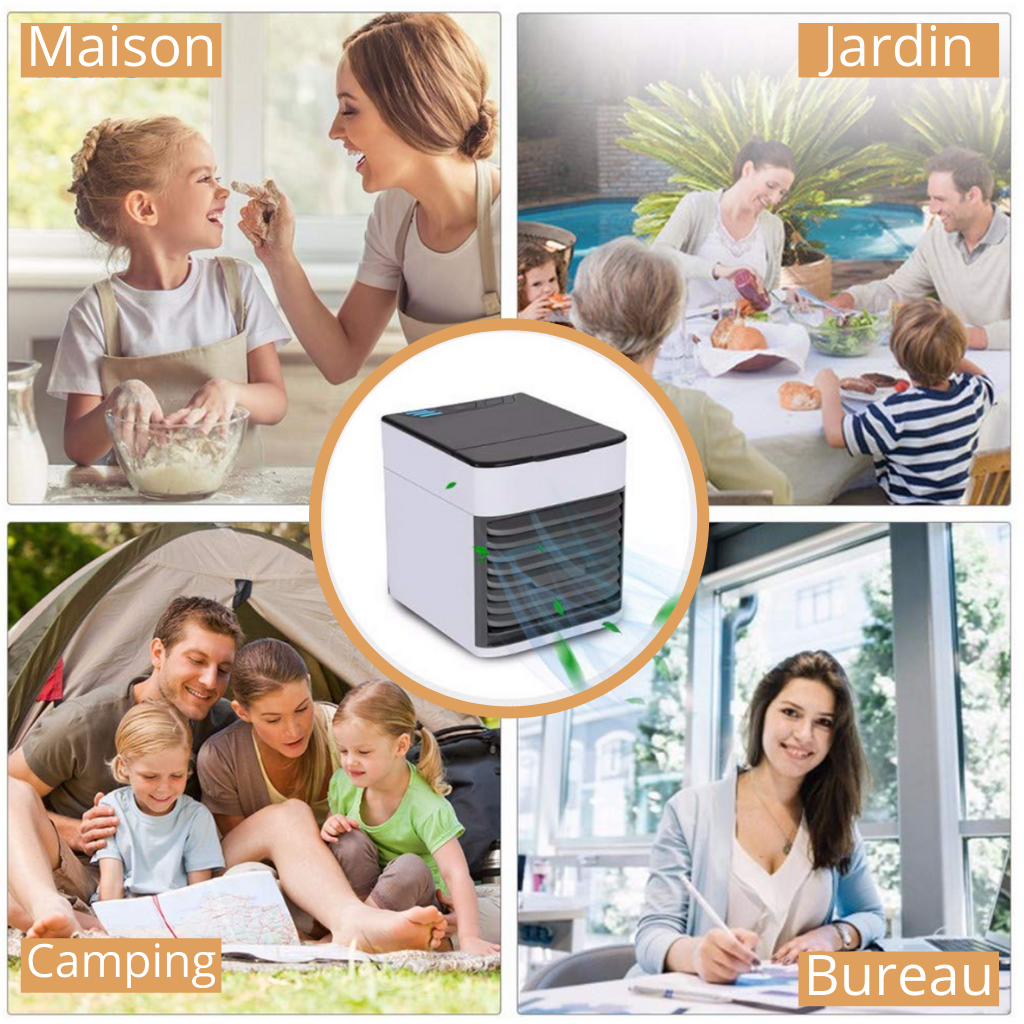 Mini climatiseur portable 3 en 1