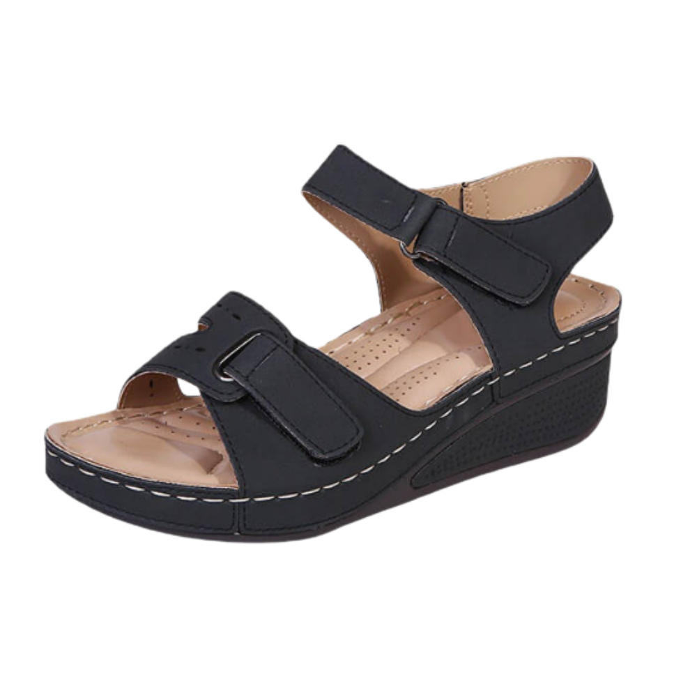 Sandales orthopédiques de soutien de la voûte plantaire pour femmes -Noir/EU35/US4/UK2Noir/EU36/US5/UK3Noir/EU37/US6/UK4Noir/EU38/US7/UK5Noir/EU39/US8/UK6Noir/EU40/US9/UK7Noir/EU41/US10/UK8Noir/EU42/US11/UK9Noir/EU43/US12/UK10 - Ouistiprix