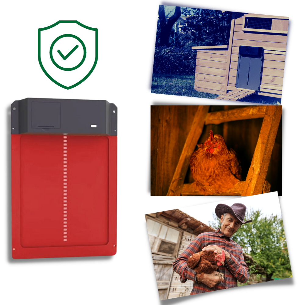 Porte Automatique pour Poulailler - Ouistiprix