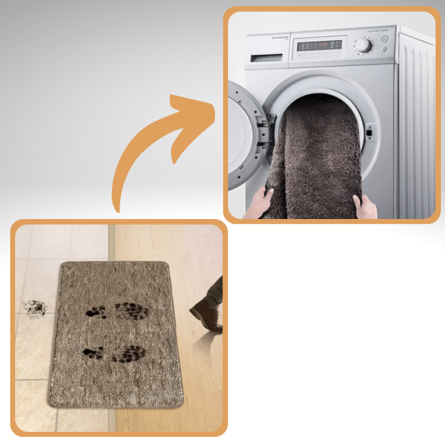 Paillasson absorbant anti dérapant