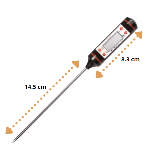 Thermomètre sonde de cuisson numérique - OuistiPrix