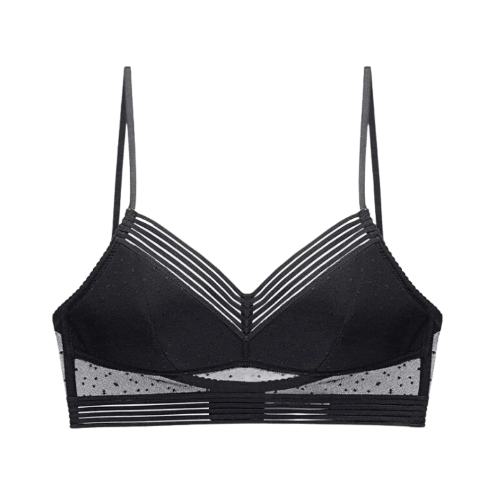Soutien-gorge invisible en dentelle pour un style homogène -Noir/SNoir/MNoir/LNoir/XLNoir/XXL - Ouistiprix