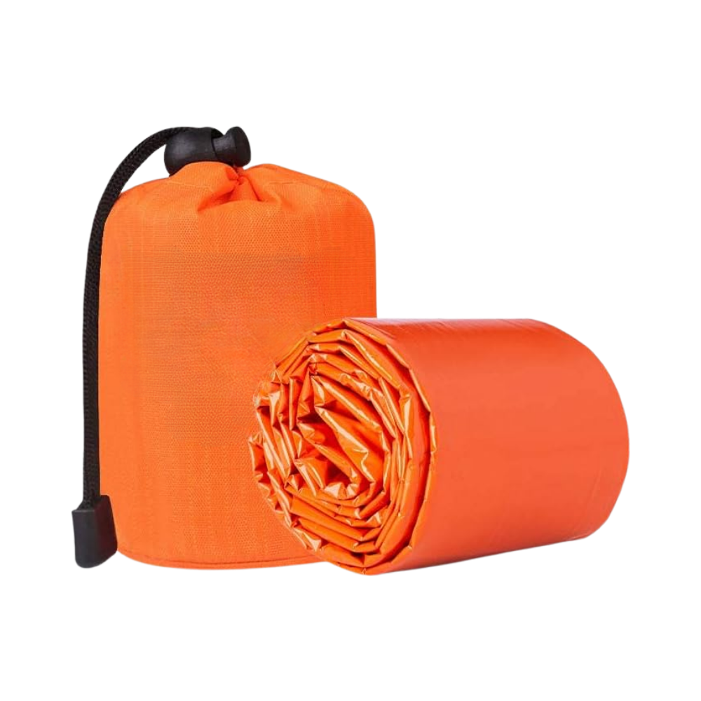 Sac de survie en Mylar -Orange - Ouistiprix