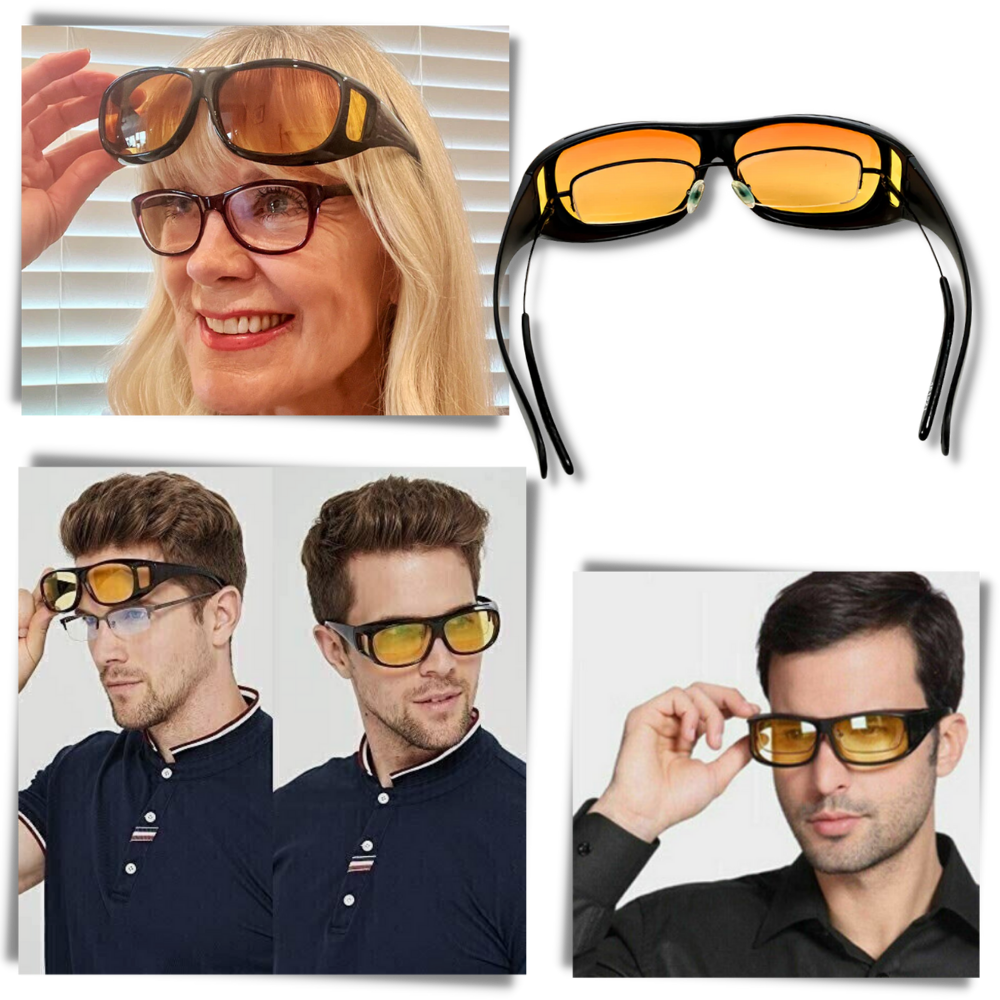 Lunettes de clarté pour la conduite de nuit
- Ouistiprix