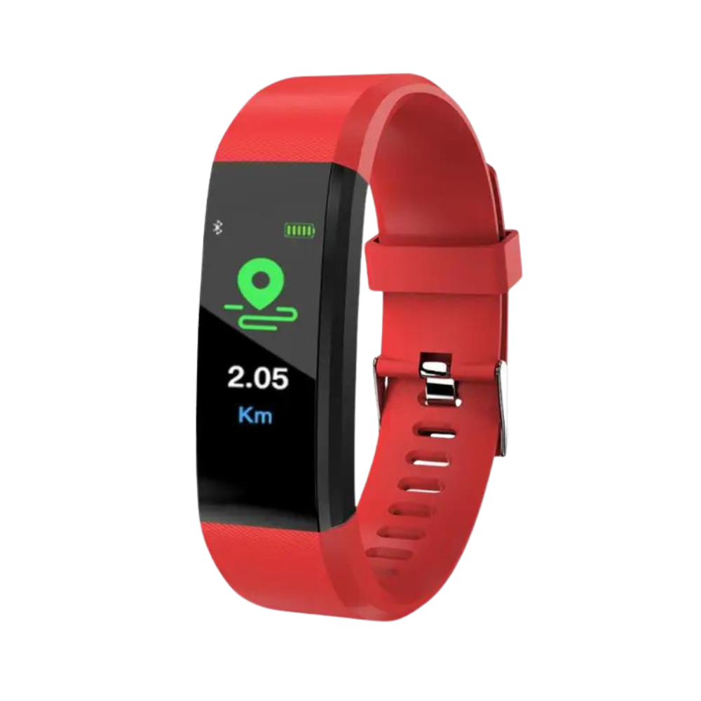 Montre Intelligente pour personnes agées -Rouge - Ouistiprix