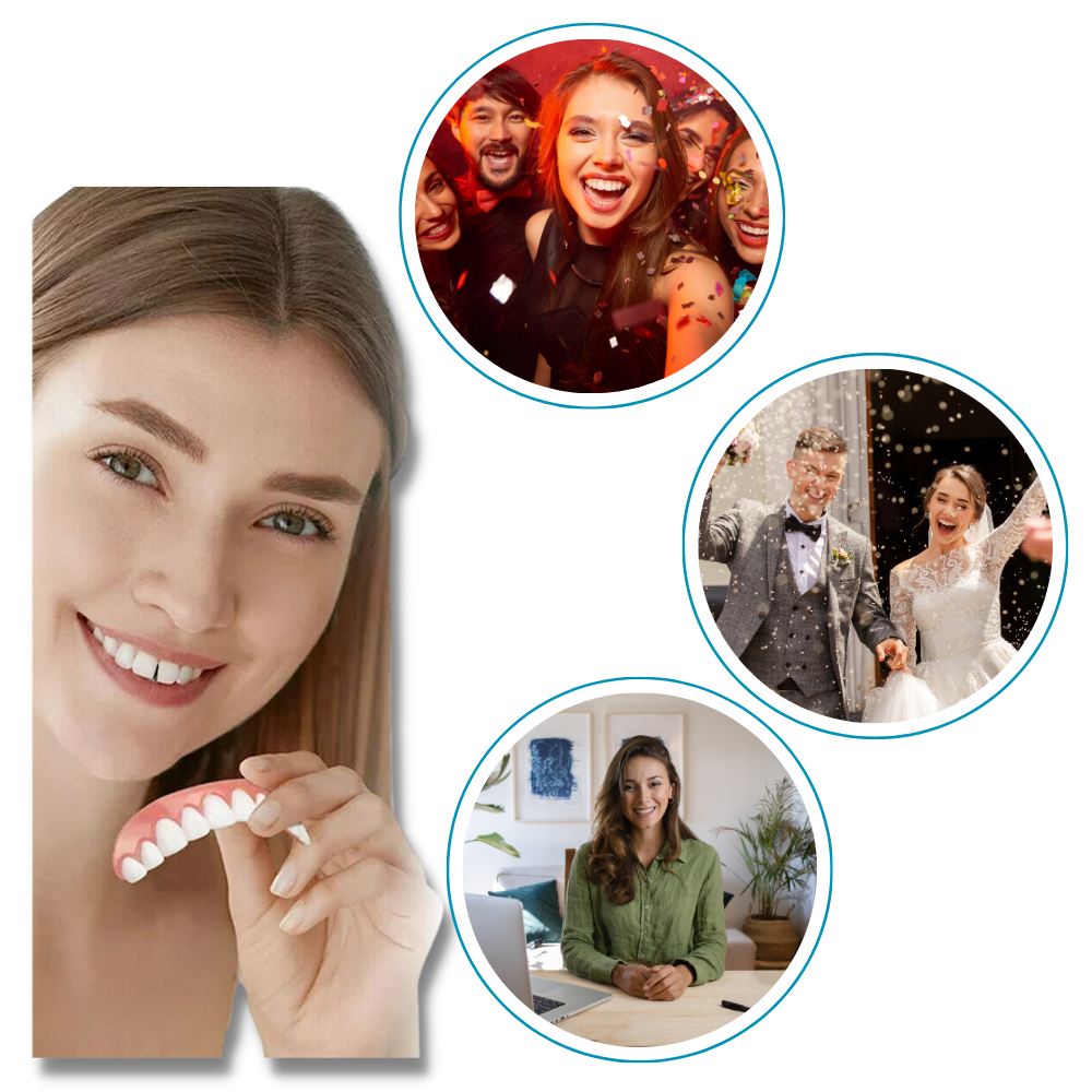 Facettes dentaires à clipser - Ouistiprix