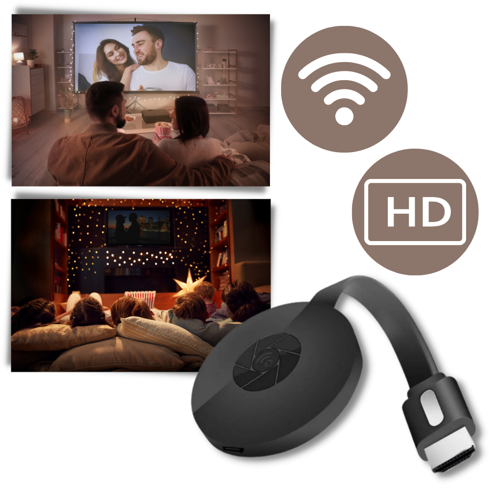 Connecteur TV- HDMI pour la projection d'écran de téléphone - Ouistiprix