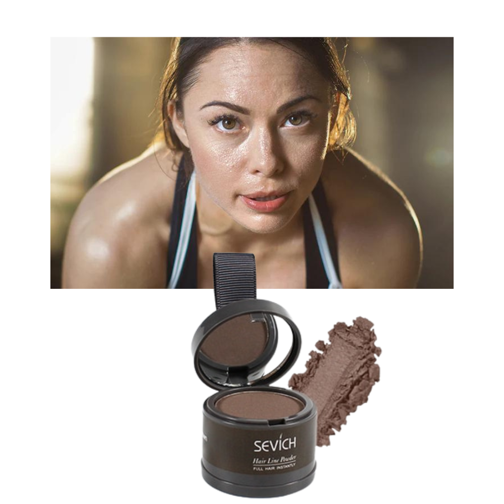 Poudre dissimulatrice de ligne de cheveux - Ozerty