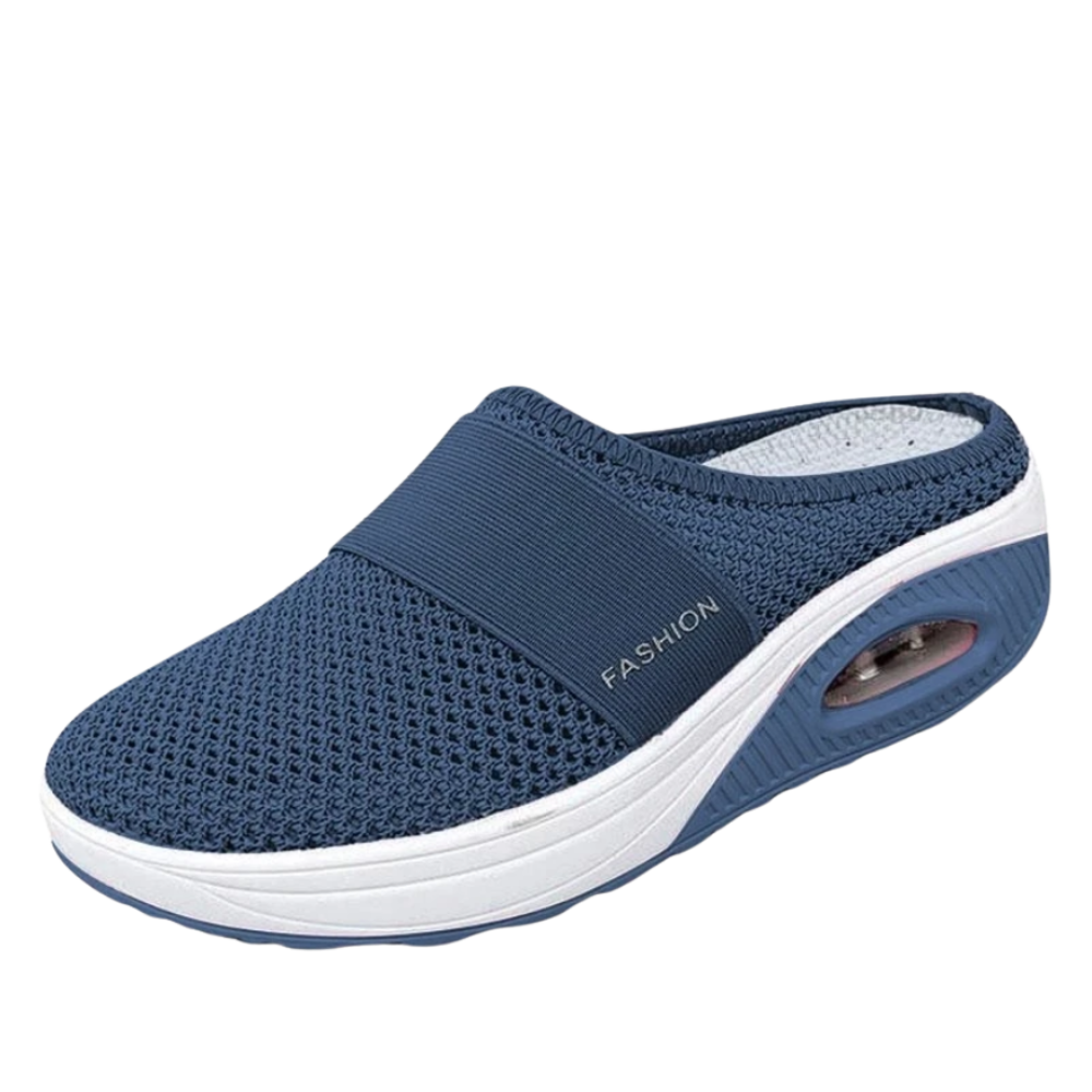 Chaussures à coussin d'air pour diabétiques -Bleu foncé - Ozerty