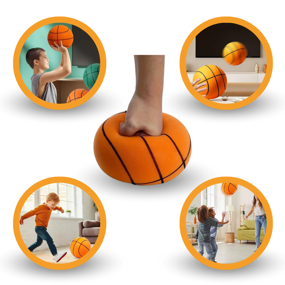 Ballon De Basket Amaya Caoutchouc Orange Taille 6 - Balle Officielle Pour Entraînement Adulte