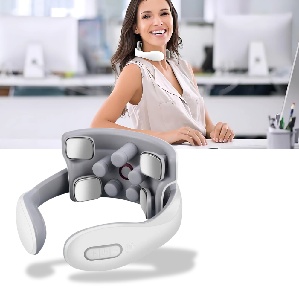 Masseur à quatre têtes pour le cou et les épaules

 - Ozerty