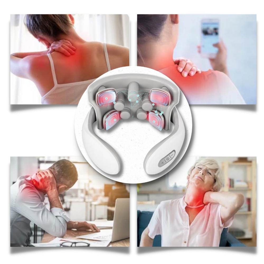 Masseur à quatre têtes pour le cou et les épaules

 - Ozerty