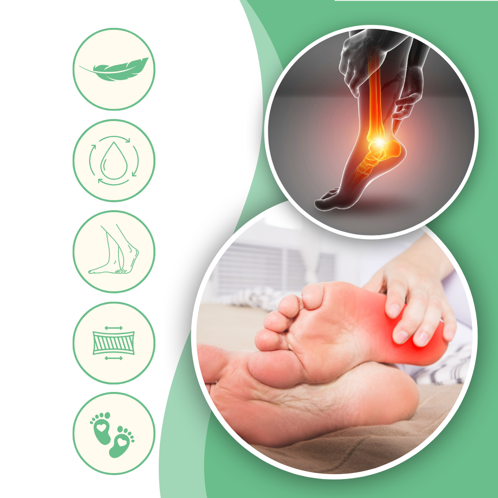 Chaussettes apaisantes pour la neuropathie - Ozerty