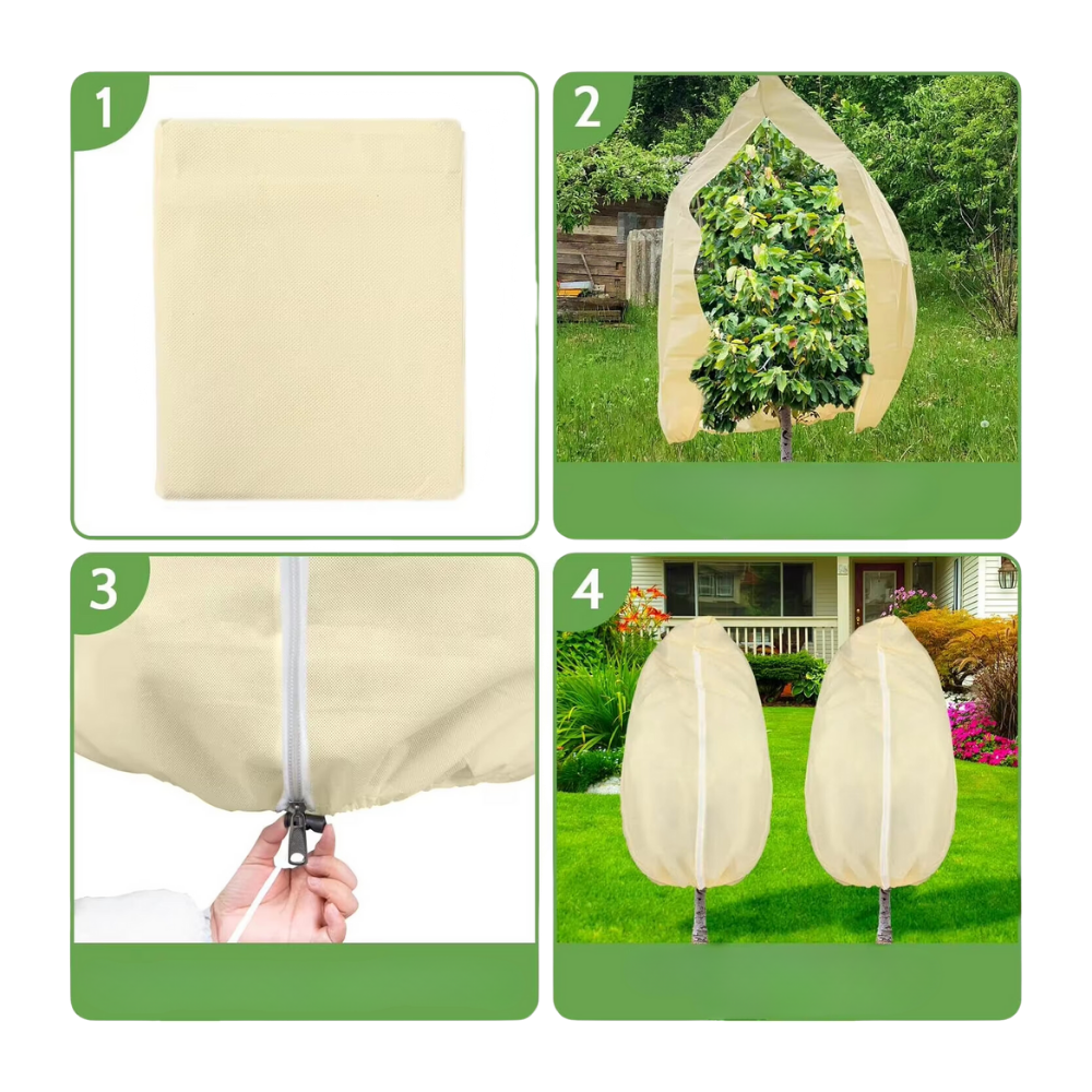 Couvre-plantes isolants supérieurs contre le gel - Ozerty