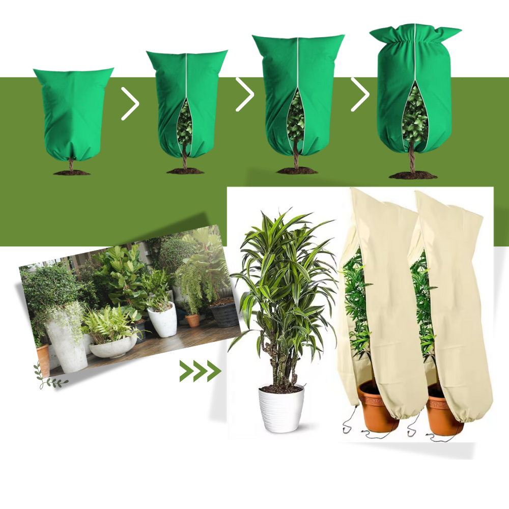 Couvre-plantes isolants supérieurs contre le gel - Ozerty