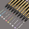 Stylos marqueurs couleurs effet métallique (Pack de 10 stylos)