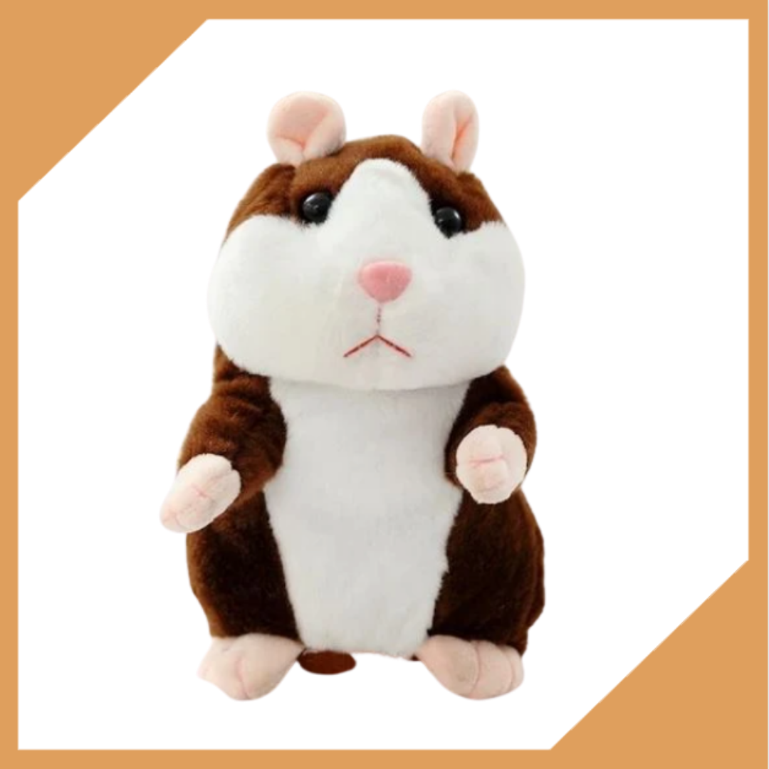 Peluche hamster parlant