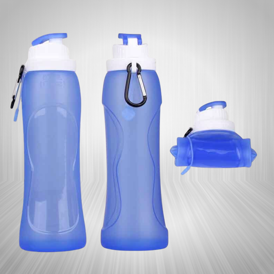 Bouteille d'eau de sport pliable