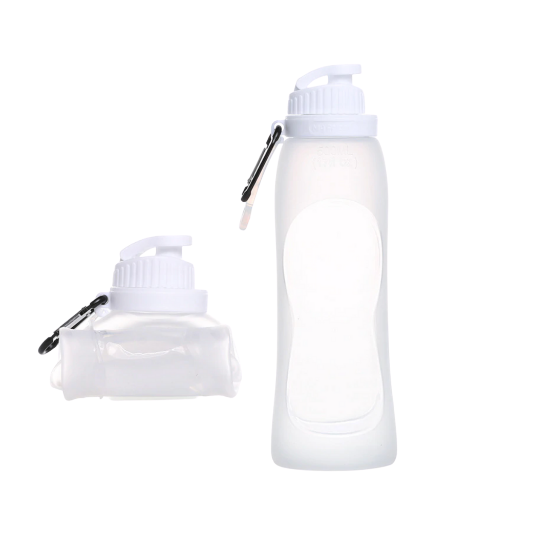 Bouteille d'eau de sport pliable