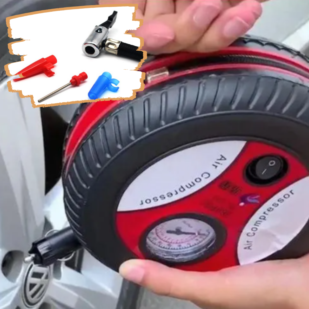 Compresseur d'air Portable pour pneus de voiture, pompe à Air