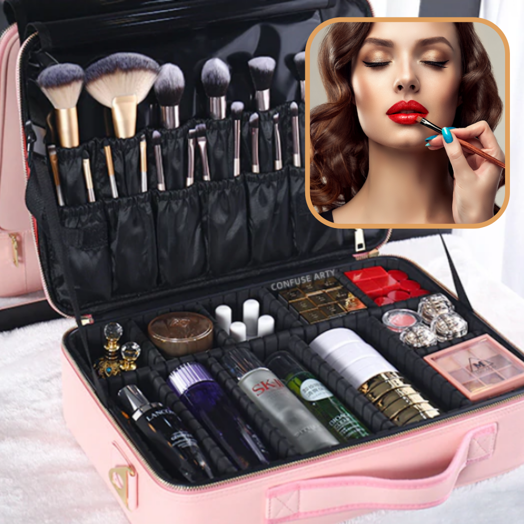 Trousse de maquillage à bandoulière