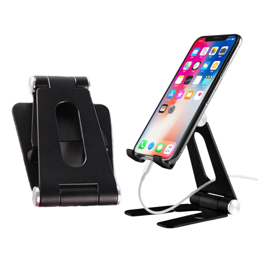 Support pivotant et pliable pour téléphone et tablette