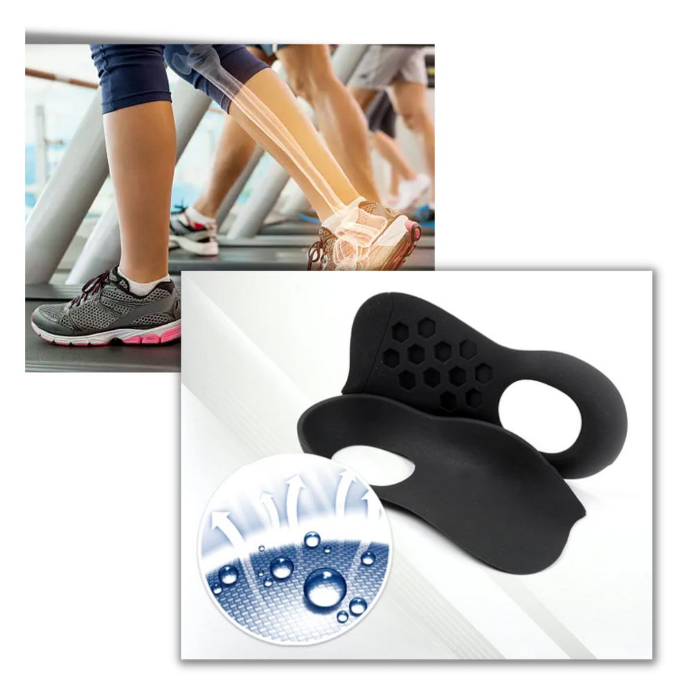 Semelles orthopédiques pour pieds plats - Ouistiprix