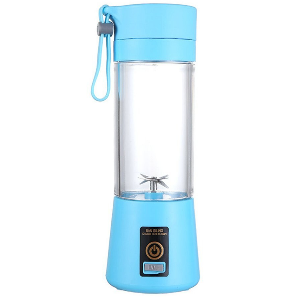 Mixeur Portable Rechargeable USB - 12 Lames Inox - 1500 MAh - Pour Smoothies Et Jus Frais