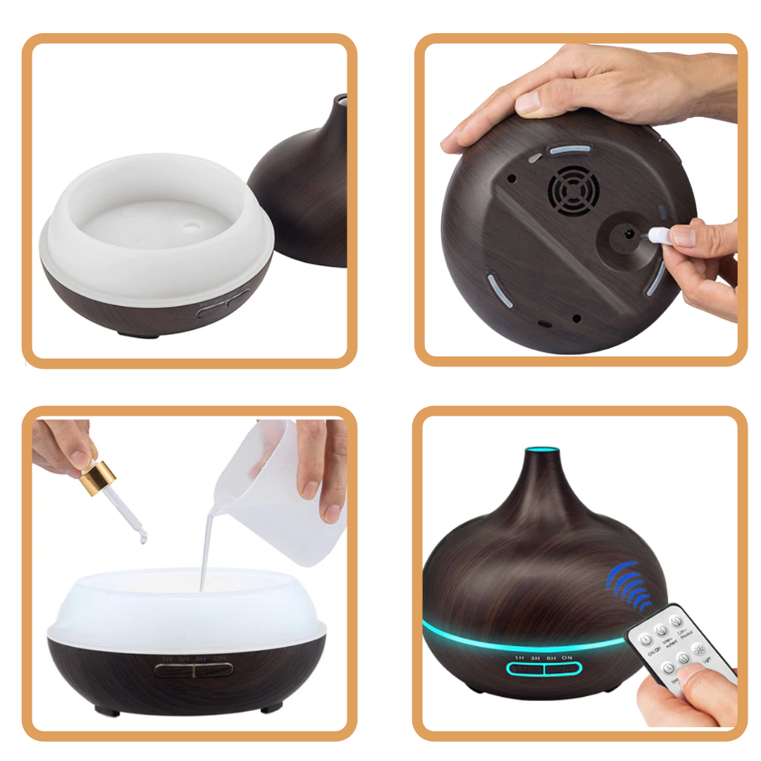 Diffuseur d'huiles essentielles et humidificateur