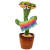Jouet cactus qui danse et répète ce que vous dites