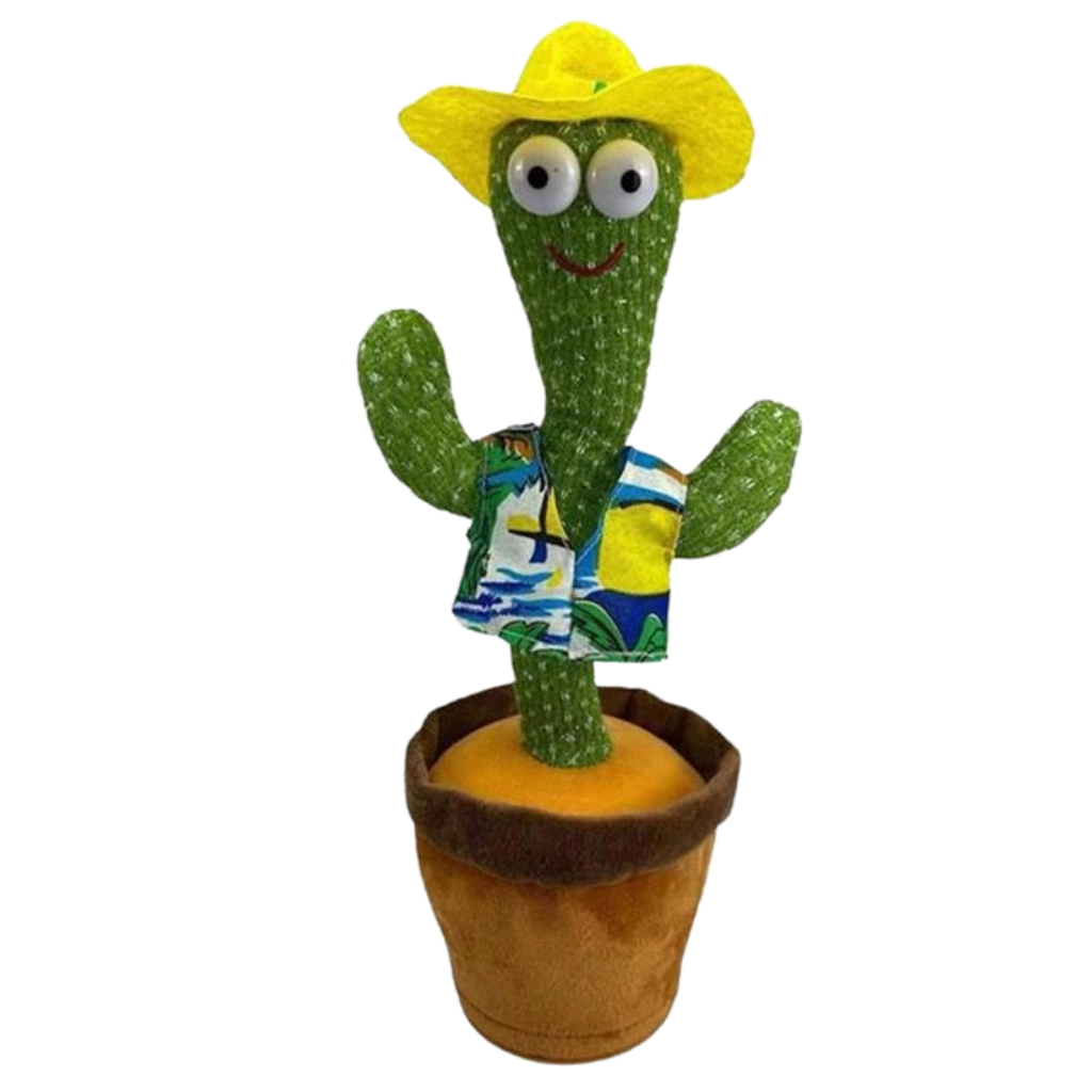 Le cactus dansant, le jouet de cactus parlant répétera ce que vous